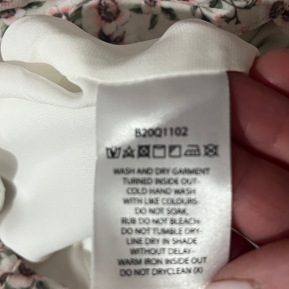 Bellevue Floral Tiered Maxi Dress Size Medium Ruffle Sleeveless Boho Cottagecore - Picture 9 of 9